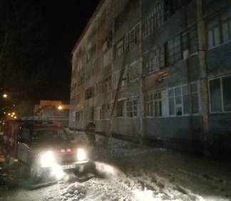 В Семее во время пожара в общежитии погиб человек