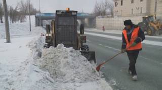 24 тыс. кубометров снега вывезли из Семея в январе