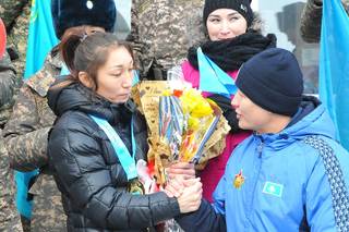 Чемпионка Казахстана по ММА