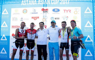 Открытый чемпионат Казахстана по триатлону состоялся в Астане