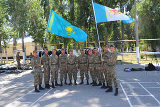 Кавалерия Казахстана в боевой готовности