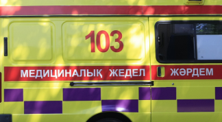 Как сотрудники скорой помощи по сугробам добирались до пациентов в Семее