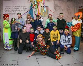 Праздничная программа для детей, посвященная празднованию Масленицы, была организована в Литературно-мемориальном музее Ф. М. Достоевского