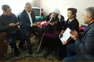 110-летняя долгожительница стала почетной гражданкой города Семей