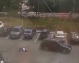 Перестрелка произошла в центре Караганды: двое ранены (видео)