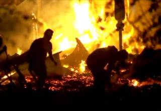 Умысел или случайность: причину пожара на киностудии «Казахфильм» выясняет полиция