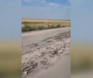 Новый асфальт превратился в крошку! Акимат начал судиться с подрядчиком