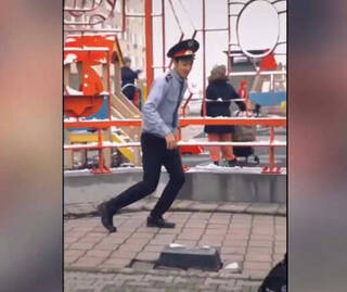 За танец в TikTok в полицейской форме алматинец понес наказание