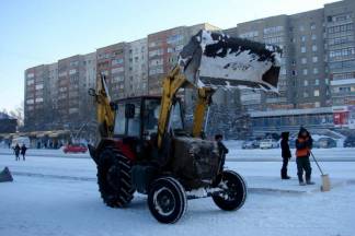 Коммунальщики Семея вывезли снега больше, чем положено