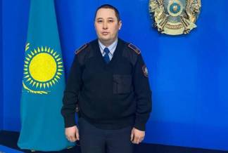 В Семее полицейский спас прохожего, у которого случился инсульт