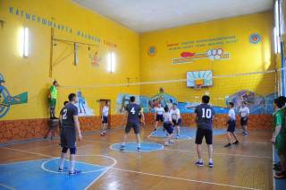 В региональном командовании «Восток» состоялся турнир по волейболу
