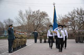 Воспитанники «Жас Улана» приняли торжественную клятву