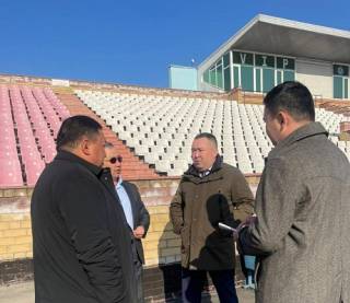 В апреле состоится первая игра на домашнем стадионе команды «Елимай»