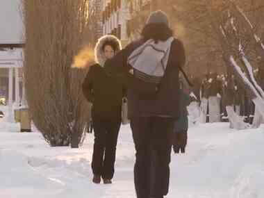 На Казахстан надвигаются сильные морозы