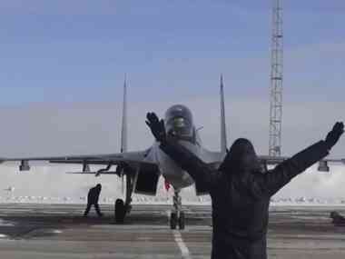 В Карагандинской области разбился истребитель Су‑30СМ