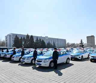 Полицейские области получили 137 служебных автомобилей