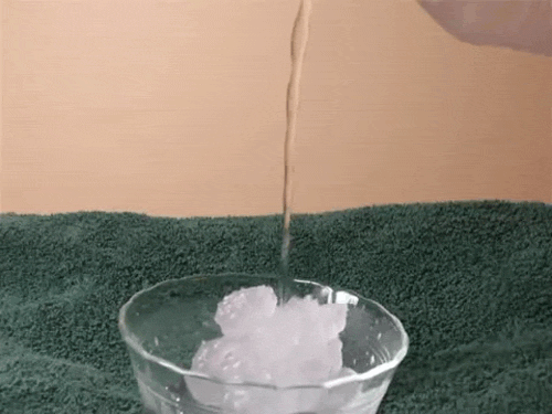 Лед из переохлажденной воды