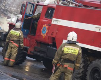 Пожарные в Семее
