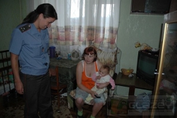 Рейд по неблагополучным семьям