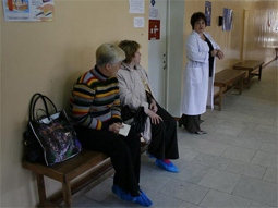В поликлинике