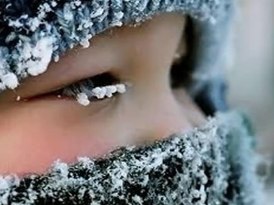 Ребенок на холоде