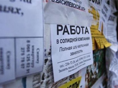 Объявления о работе