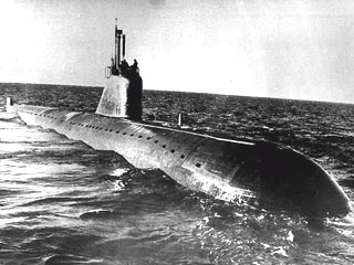 Советская подлодка К-8