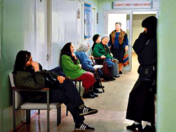 Очередь в поликлинике