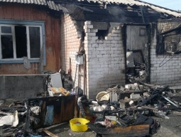 В доме взорвался газовый баллон