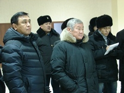 Бердыбек Сапарбаев в Семее