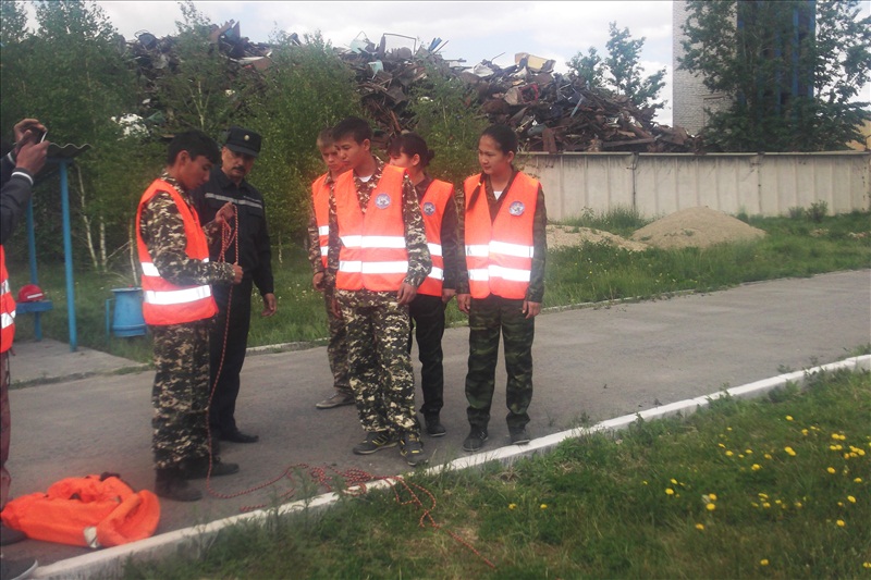 Слет дружин юных пожарных