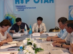 В семейском филиале Нур Отан