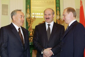 Путин, Лукашенко, Назарбаев
