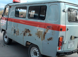 Скорая после аварии
