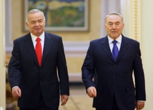 Назарбаев и Каримов
