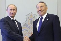 Путин и Назарбаев