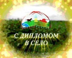 С дипломом в село