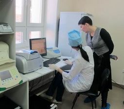 В СПИД-центре