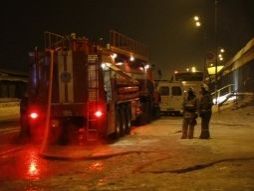 Пожар на барахолке в Алматы