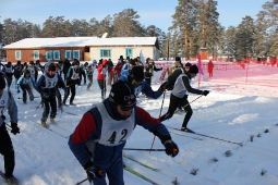 Лыжная гонка в Семее