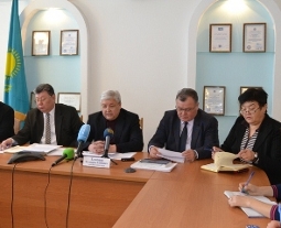 Брифинг в акимате Семея
