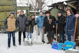 Акция МК Жас Отан в Семее