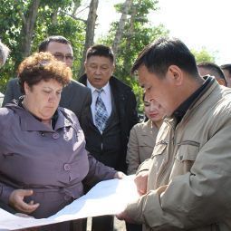 Рабочая поездка Айбека Каримова по городу
