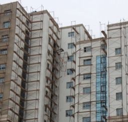 Строящийся ЖК Коркем в Астане