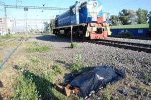Поезд наехал на рабочего