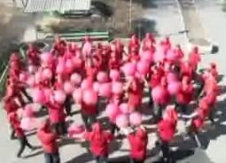 Флэшмоб в доме престарелых в Семее