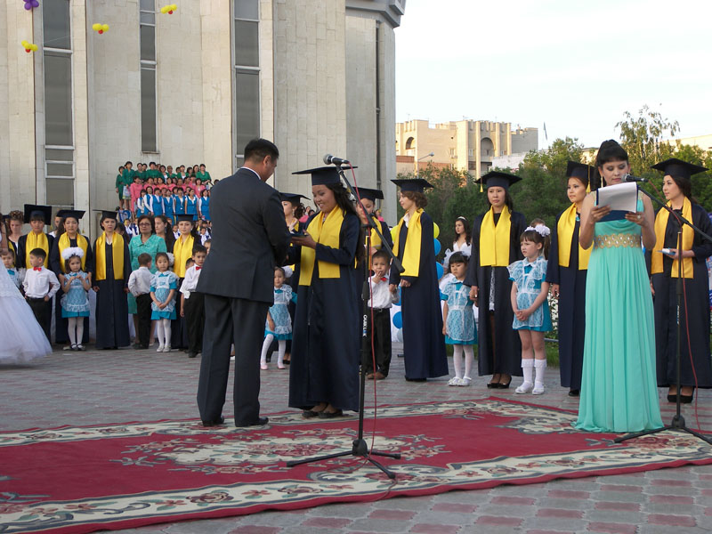 Выпускной в Семее 2014