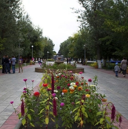 Центральный парк в Семее