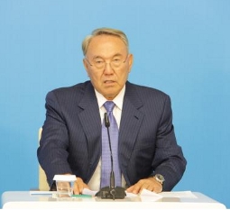 Нурсултан Назарбаев в Усть-Каменогорске
