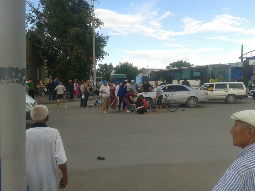 Авария на Чехова в Семее